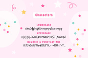 Chasing Rainbows Script Font, a Script Font by Sparkle & Speckle (Thumbnail 7 of 7)