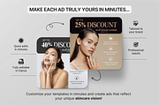 30 Skincare Static Ad Templates Meta, a Social Media Template by DigiPax (Thumbnail 7 of 10)
