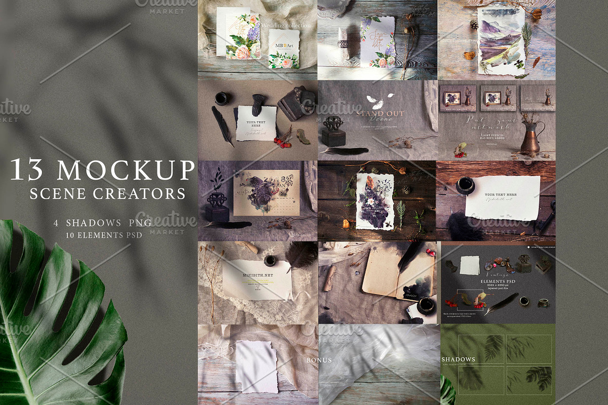 Mockup Scene Creators, a Presentation Template by Alisa Mikibith Art (Photo 19 of 19)