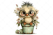 Funny Spring Animals Clipart, an Illustration by Craft Nest (Thumbnail 11 of 12)