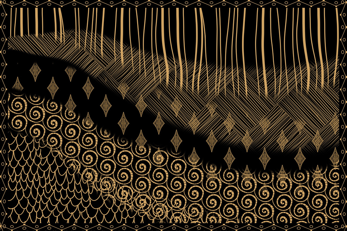Art Deco Procreate set, a Brush Add-On by byJuliaKors (Photo 6 of 6)