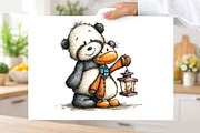 Whimsical Animals Best Friend Clipar, an Animal Illustration by SVGArt (Thumbnail 9 of 9)