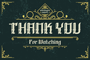QUKIHA Blackletter font, a Blackletter Font by twinstd (Thumbnail 13 of 13)
