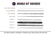 Manga Procreate Brushes & Anime Pens, a Brush Add-On by Delightful Design (Thumbnail 4 of 5)