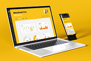 Macbook & iPhone Mockup Sets, a Mockup by Artnivora.Std (Thumbnail 2 of 4)