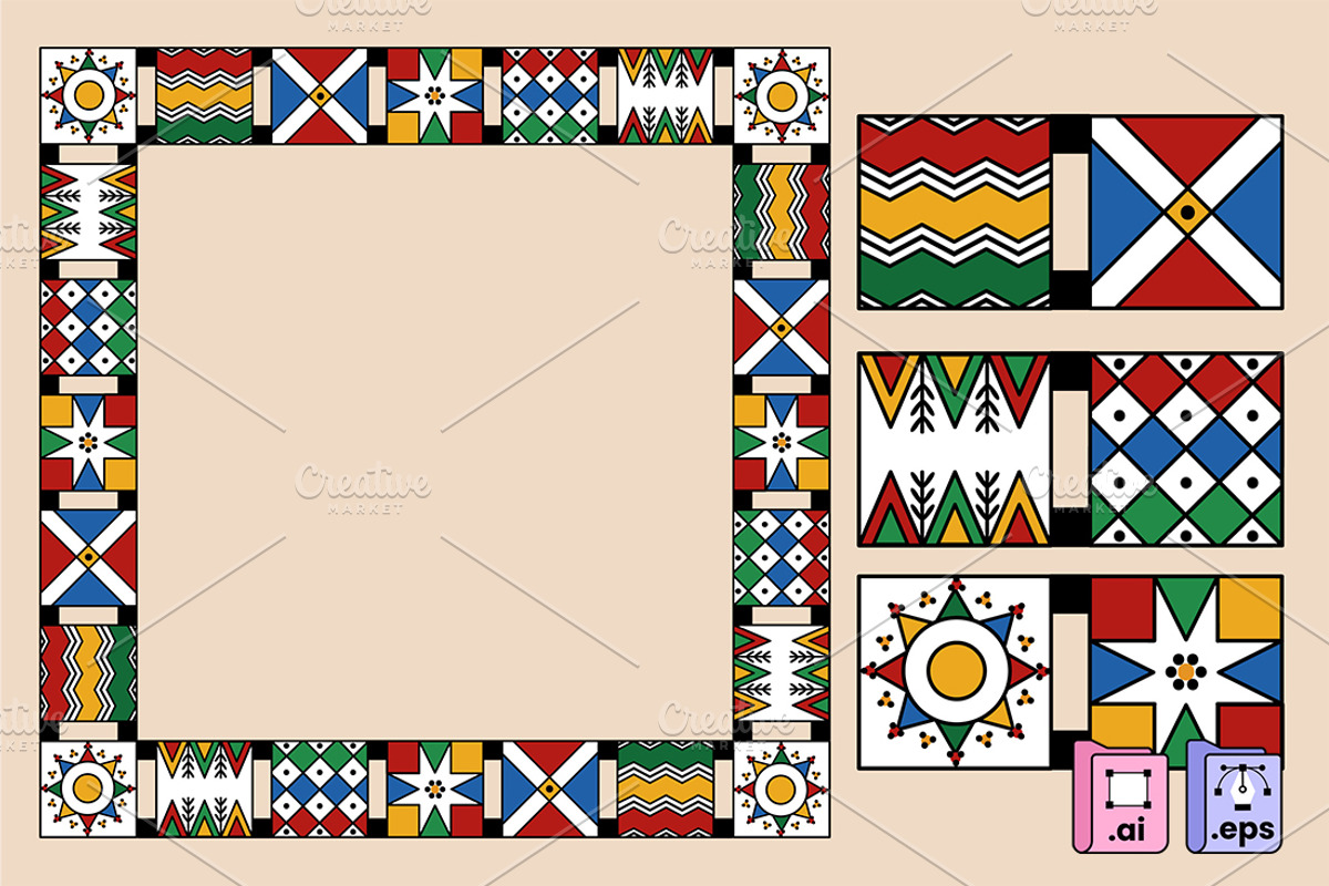 Al-Qatt Al-Asiri Pattern Brush, a Brush Add-On by MISS CHATZ (Photo 3 of 3)