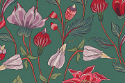 Bohemian Chintz Floral Pattern, a Pattern Graphic by likorbut (Thumbnail 10 of 14)