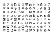 Marketing & Branding Line Icons, an Outline Icon by gstudiovect21 (Thumbnail 2 of 6)