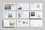 Architecture Portfolio Presentatio, a Presentation Template by ClickPaint_Studio (Thumbnail 1 of 6)