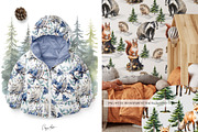 Winterfall watercolor collection, an Object Graphic by EasyArt (Thumbnail 8 of 10)