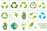 Eco friendly & Nature elements set, a Graphic by InkySplash (Thumbnail 3 of 10)