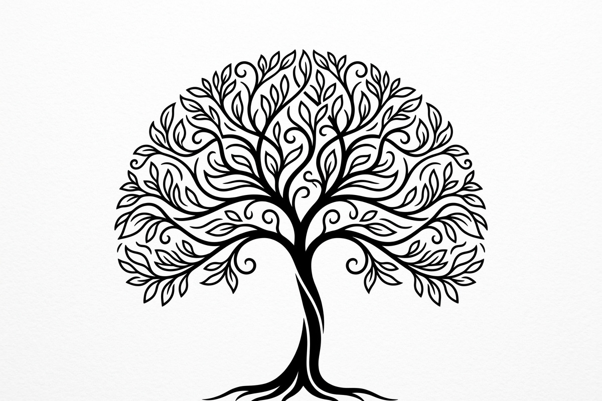 Elegant dream tree silhouette design, a Healthcare Illustration by Amazin_art (Photo 3 of 43)