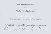 Elisabeth Darlington with Bows, a Script Font by PeachCreme (Thumbnail 14 of 22)