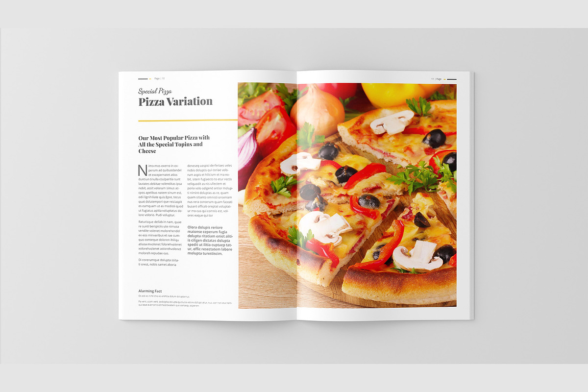 Food Magazine Hotel | Restaurant, a Magazine Template by astutedesign11 (Photo 6 of 13)