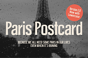 Paris Postcard UPDATED, a Sans Serif Font by The Old Type Foundry (Thumbnail 1 of 11)