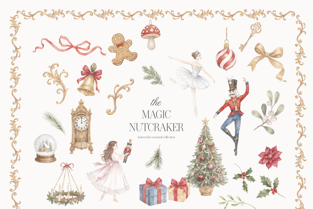 The Magic Nutcracker Collection, a Seasonal Illustration by studioequinox (Photo 3 of 12)