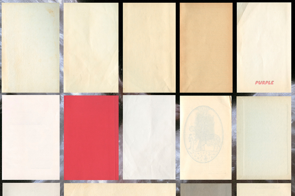 Openings: Vintage Paper Collage Kit, an Object Graphic by Purple (Photo 9 of 11)