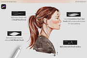 Watercolor Procreate Brushes, a Brush Add-On by Les Frolova (Thumbnail 7 of 9)