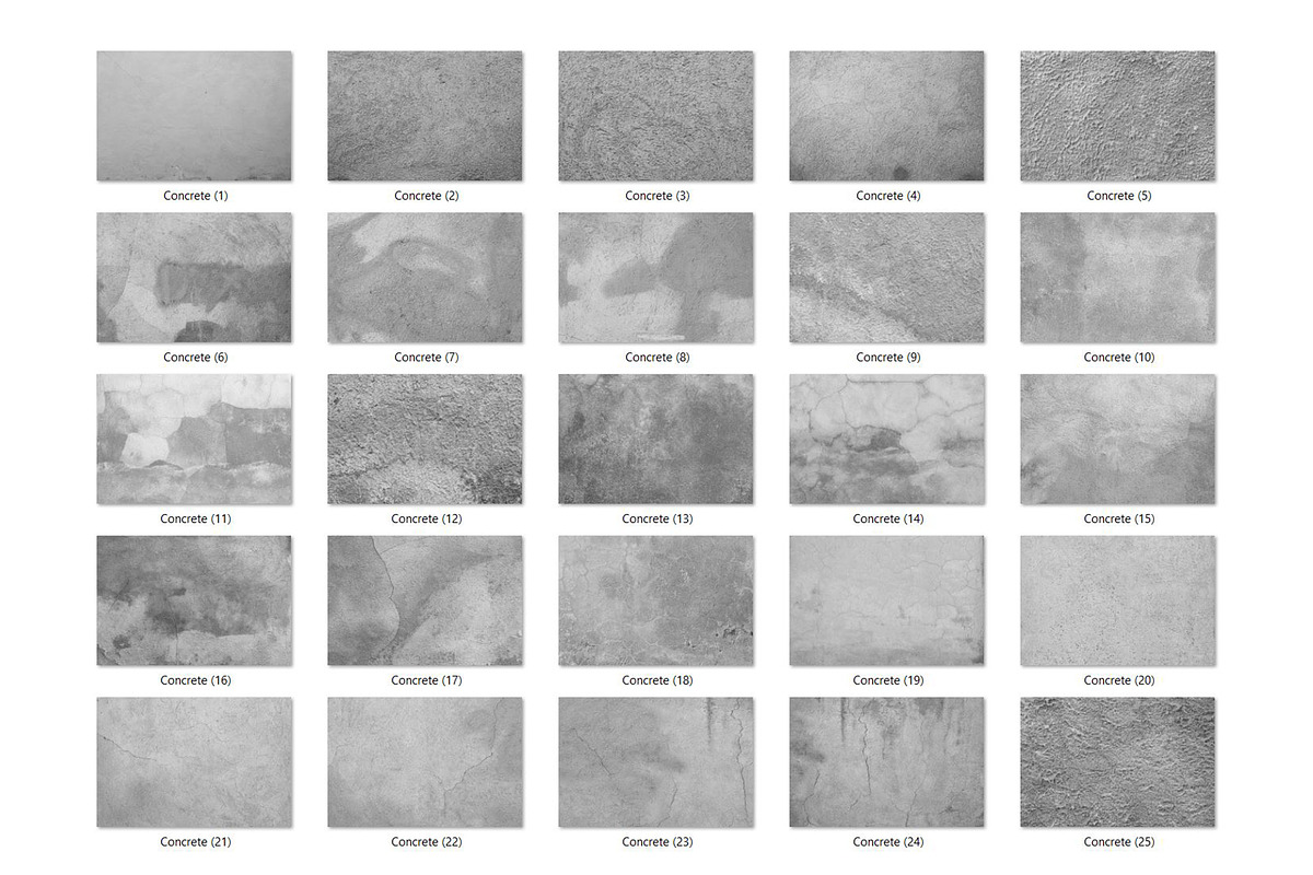 25 Concrete Texture, a Texture Graphic by CCPreset (Photo 2 of 2)