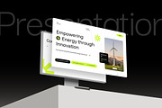 Energy Solution Pitch Deck Slides, a Presentation Template by fakhroo (Thumbnail 2 of 5)
