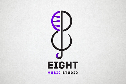 Eight Music - Logo Design