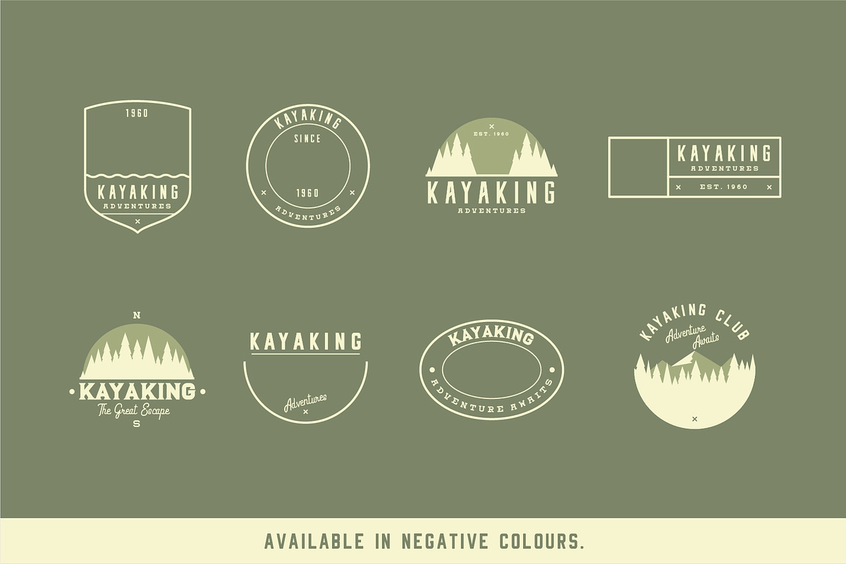 Travel Adventure Logo Creator Kit, a Graphic by Wilsonkjc (Photo 6 of 9)