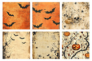 Halloween Scrapbook Papers, a Pattern Graphic by SinaCreation (Thumbnail 3 of 5)