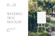 18x24 Sign Mockup,Easel Mockup, a Product Mockup by ILoveMockupDesign (Thumbnail 1 of 9)