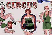 Circus Collection, an Illustration by Moloko88 (Thumbnail 2 of 5)
