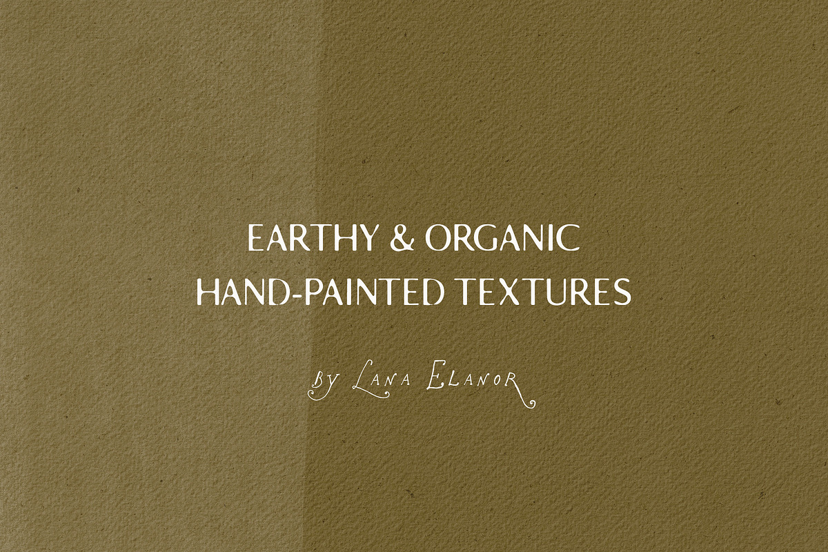 Hand-Painted Earthy Organic Textures, a Texture Graphic by Lana Elanor (Photo 6 of 10)