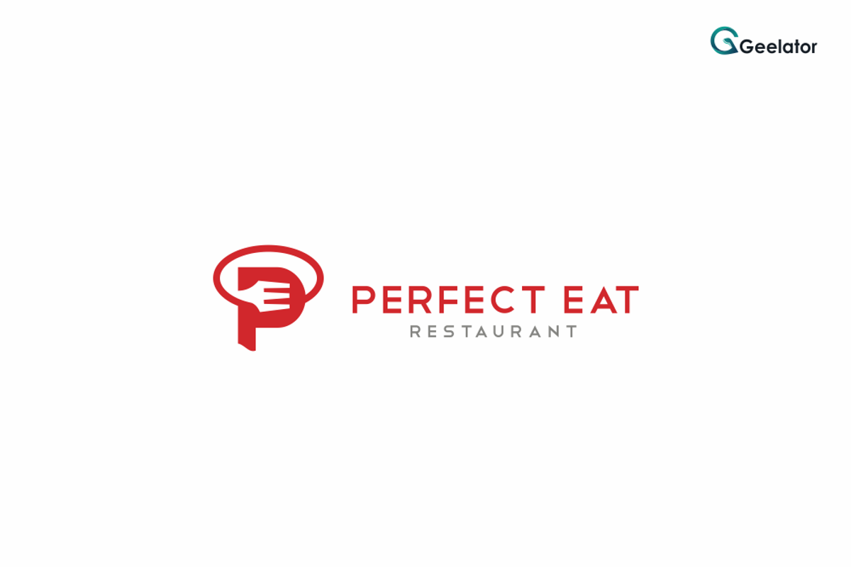Perfect Eat Logo Template, a Branding & Logo Template by Geelator Studio (Photo 2 of 3)