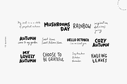 Cozy Autumn | Vector Stickers Pack, an Object Illustration by Nutalin Art (Thumbnail 11 of 16)