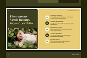 VERDE Ecology Brand Deck PowerPoint, a Presentation Template by PaperSlides (Thumbnail 4 of 8)