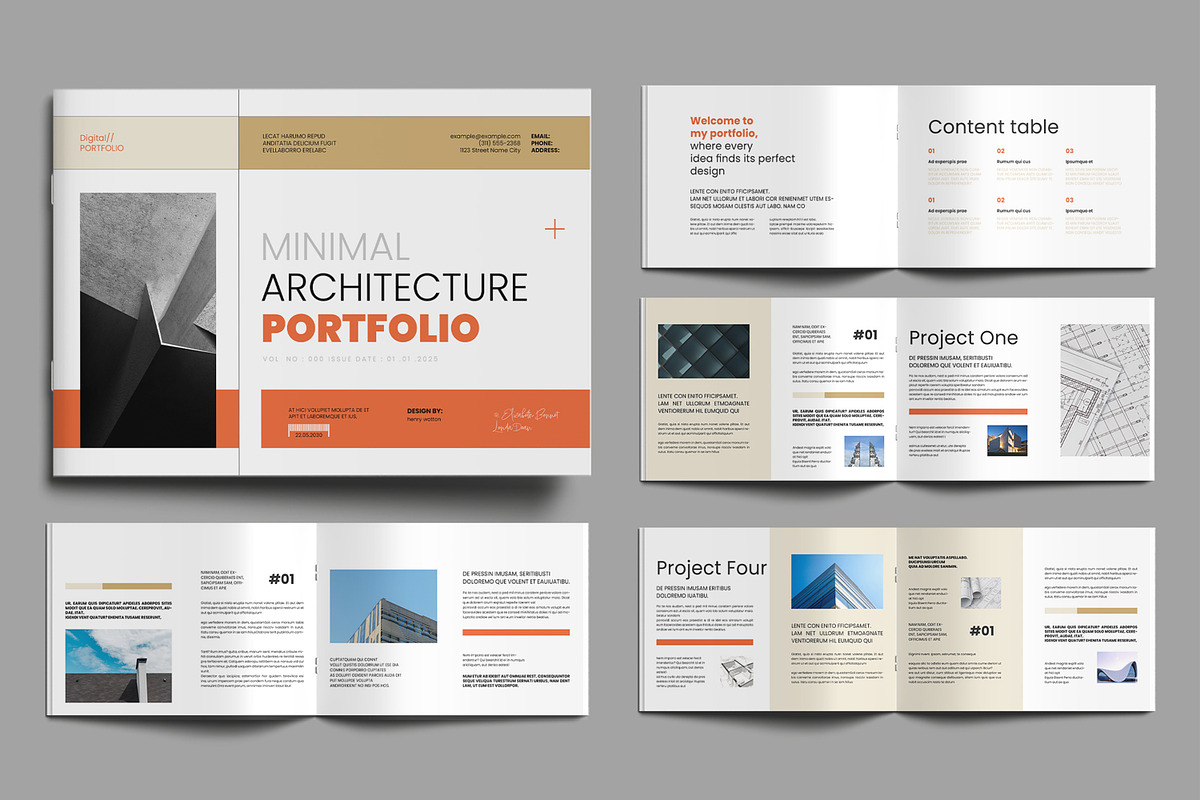 Architecture Magazine Template