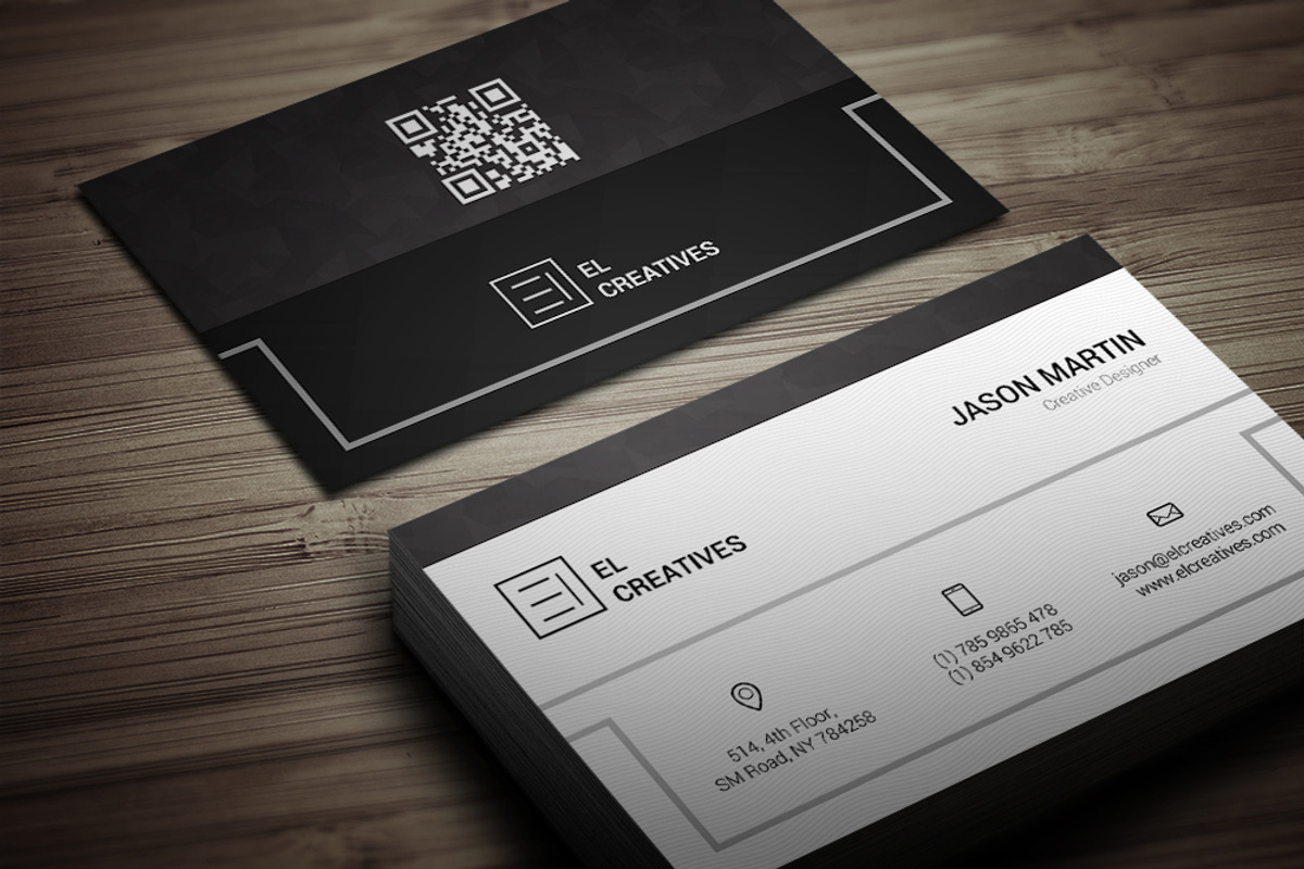 Clean Business Card, a Business Card Template by bouncy (Photo 1 of 4)