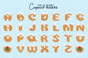 Xmas cookie font family, a Font by Zimages (Thumbnail 2 of 8)