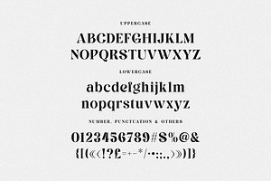 Lucas Madock Retro Deco Serif