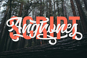 Anghones - Script Font, a Script Font by Maculinc Type (Thumbnail 5 of 9)