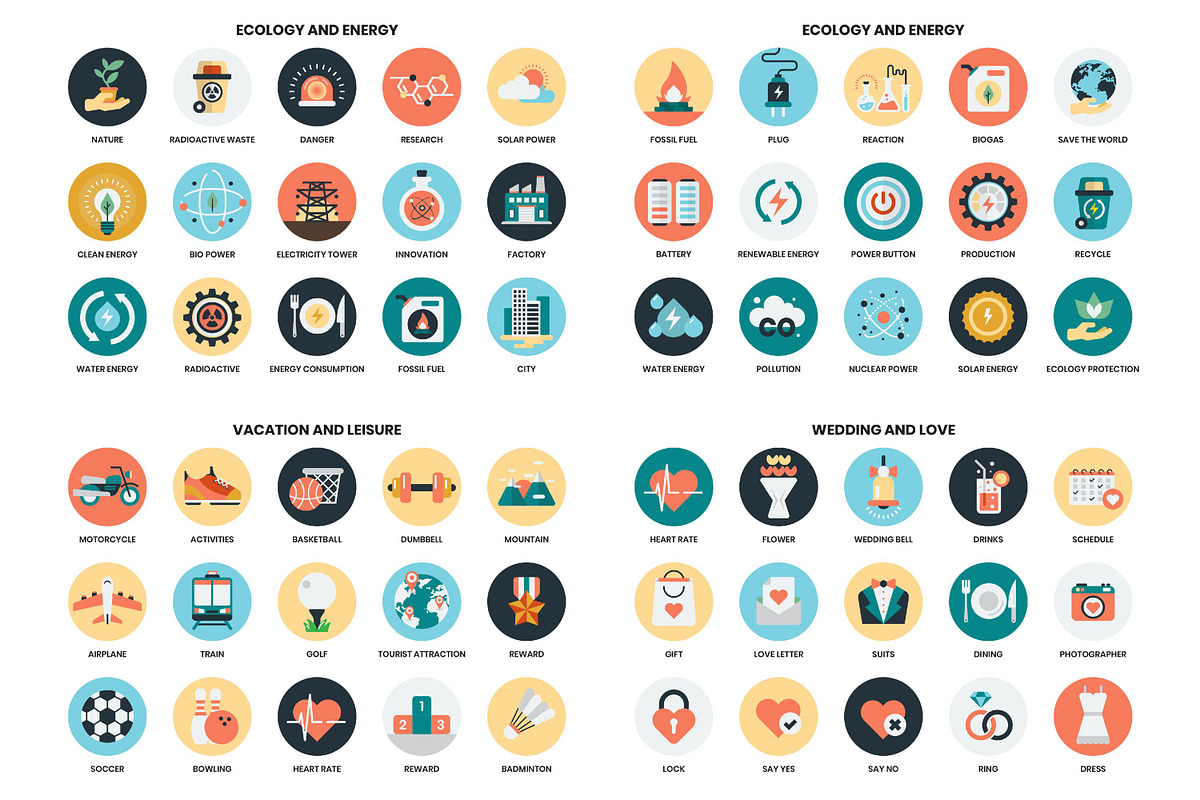 1155 PERFECT ICONS SET, an Outline Icon by Toonsteb (Photo 19 of 26)