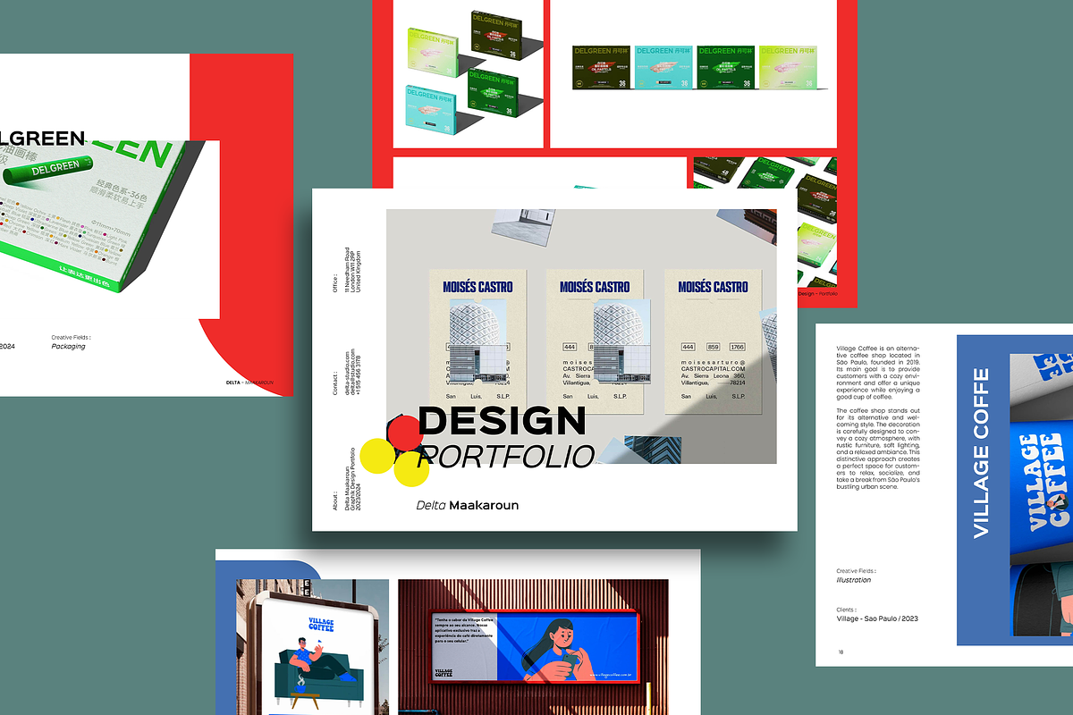 Design Works / Portfolio, a Marketing Template by Bervisual (Photo 1 of 6)