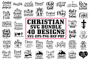 Christian SVG bundle, Scripture SVG, a Graphic by Designer302 (Thumbnail 1 of 3)