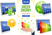Green Energy Themes, a Technology Illustration by TAlex (Thumbnail 1 of 6)