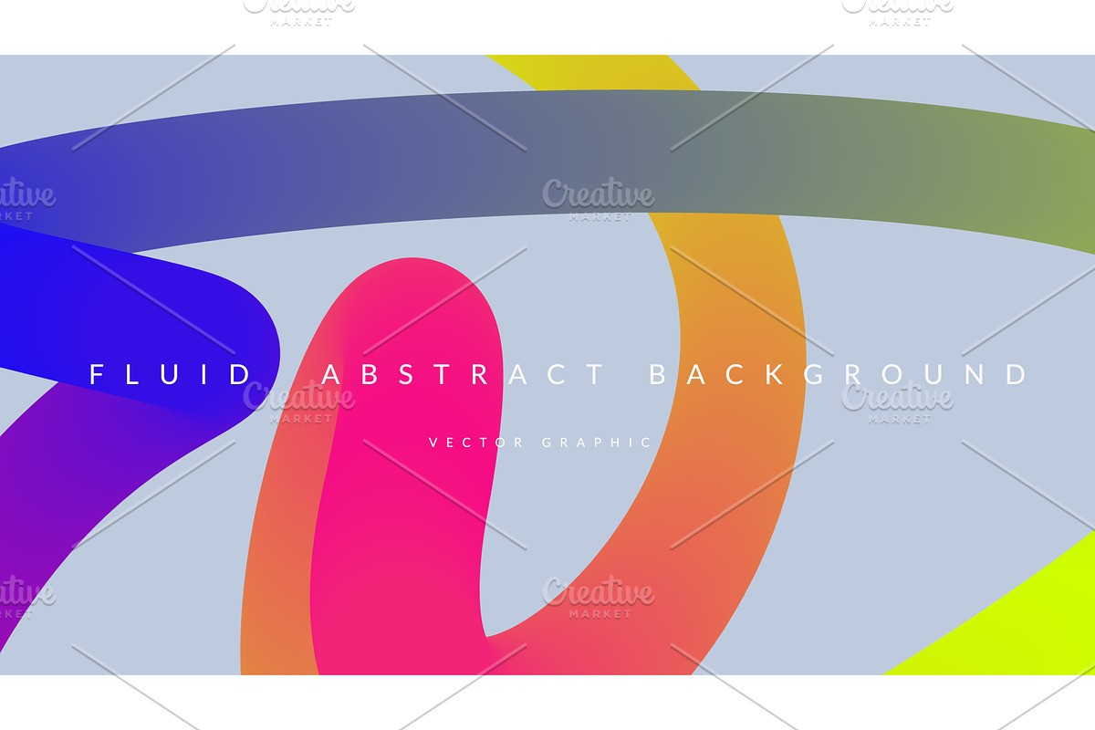 3d Gradient Shape. Beautiful, an Illustration by Holo Art