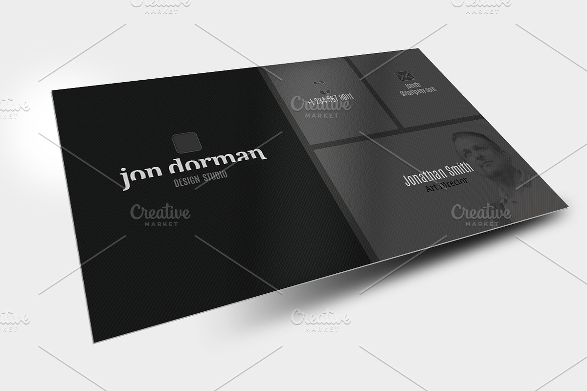 Personal Metro Business Card, a Business Card Template by Aabhaas (Photo 1 of 5)