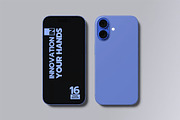 Iphone 16 Mockup, an iPhone Mockup by zpackcreative (Thumbnail 4 of 4)