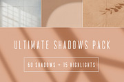 Ultimate Shadows Pack with Textures, a Mockup by J.Studio (Thumbnail 1 of 8)