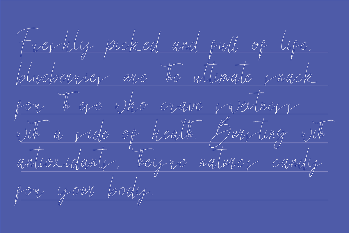 Wesperia Script, a Script Font by Berdansabersama (Photo 3 of 8)