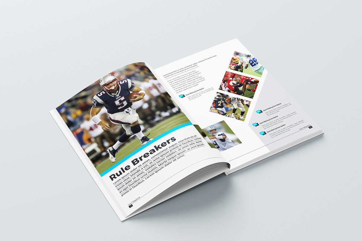 Sports Magazine, a Magazine Template by obidullah_01 (Photo 11 of 13)