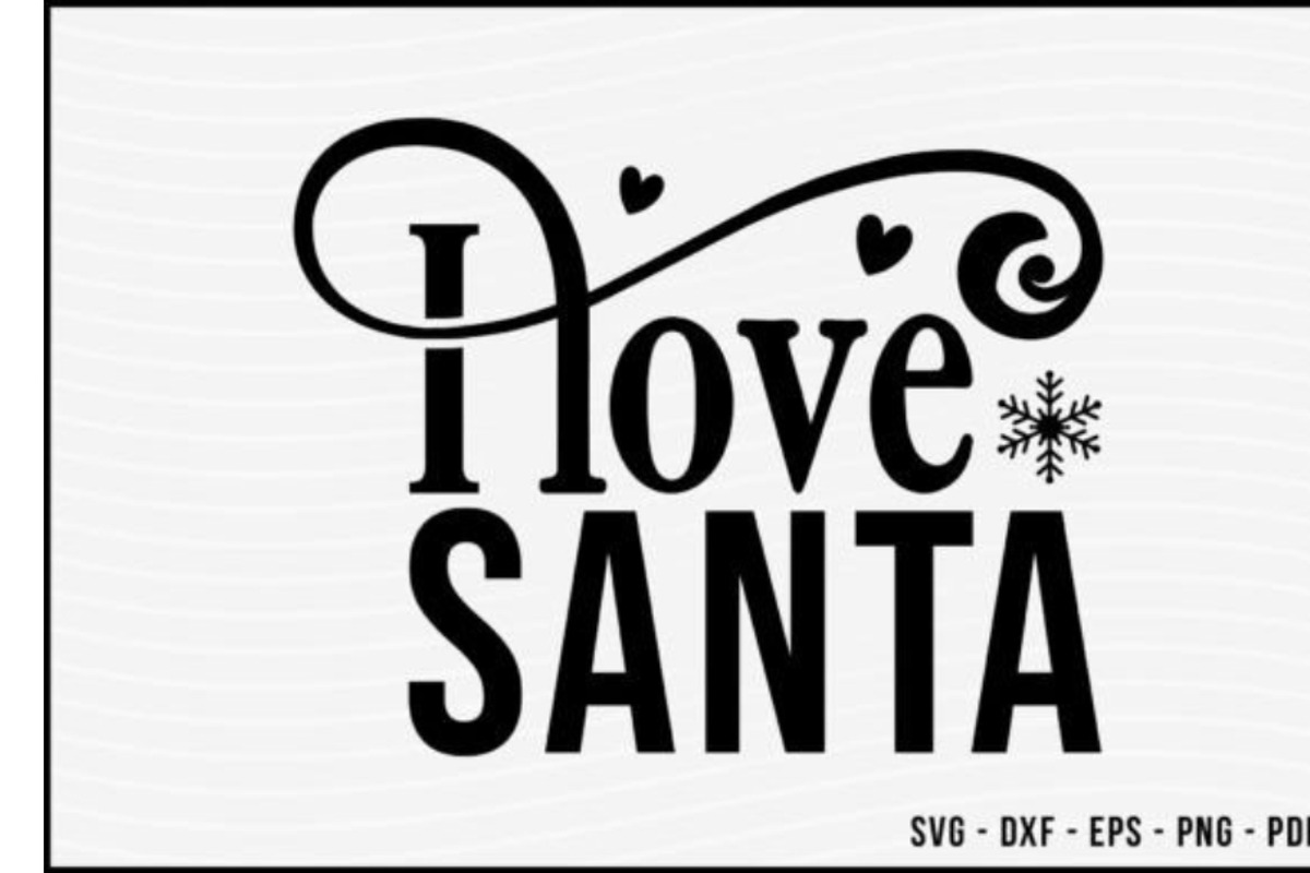 Christmas Black SVG Bundle, an Object Graphic by BeeCraftR (Photo 7 of 10)