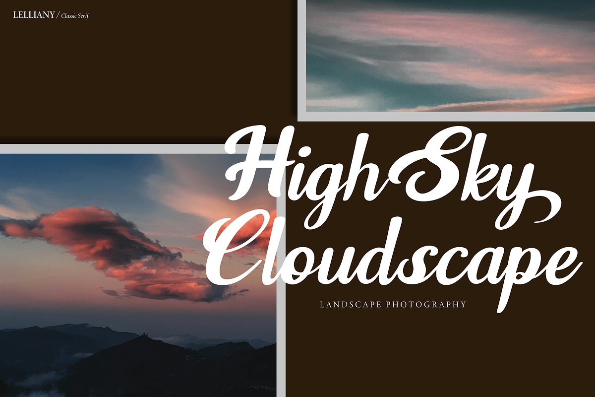 Lelliany | Handwritten Font, a Script Font by gracetype_studio (Photo 7 of 15)
